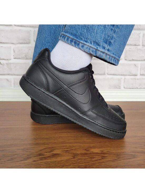 ⭐Nike Court Vision Lo NN Next Nature Sz 9 Men\'s Shoes Sneaker Black DH2987-002 main image 5